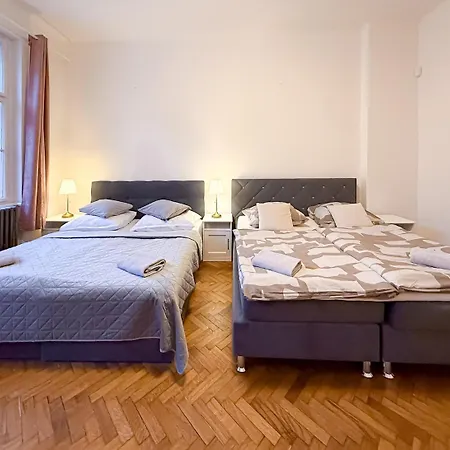 Goldy River 3 Bdr & 1 Bth Xxl 120m2 Апартаменты Прага